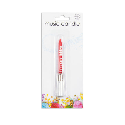 Bougie avec musique 7.8cm