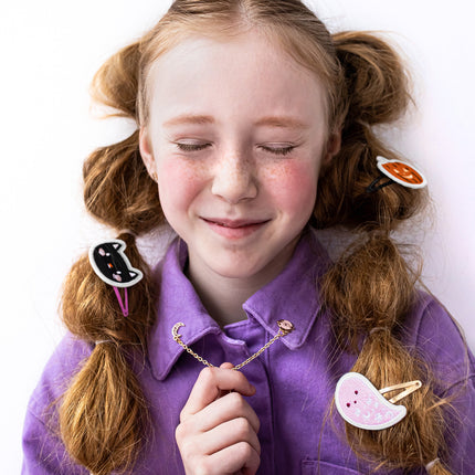 Épingles à cheveux d'Halloween 3pcs