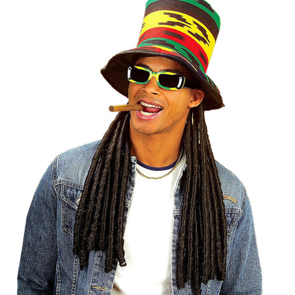 Chapeau Rasta avec Dreadlocks