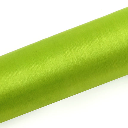 Tissu Organza Vert Citron Vert 16cm 9m