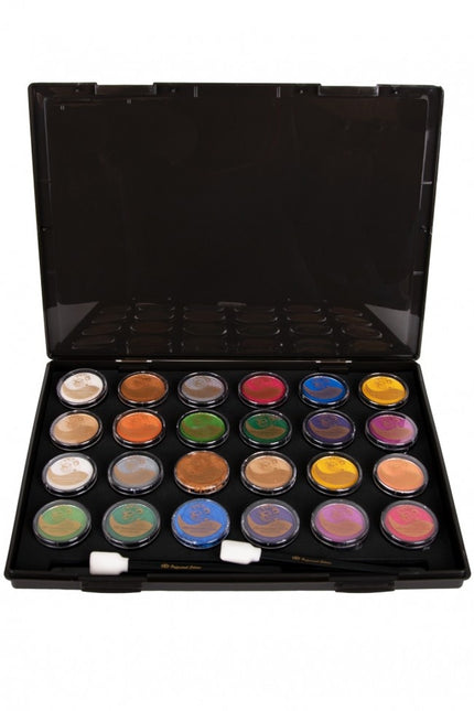 PXP Schmink Case With Inlay 24 X 10 Gram Plus Brush Space