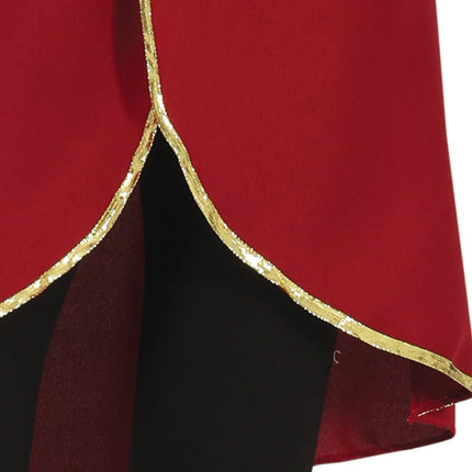 Costume de pirate Rouge Bordeaux Dames