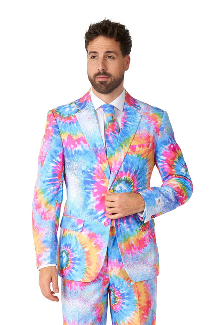 Costume Hippie 60s arc-en-ciel Hommes <tc>OppoSuits</tc>