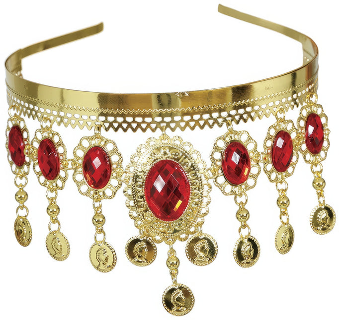 Bandeau d'or avec diamants