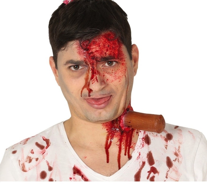 Set de plaies d'Halloween marron 2 pièces