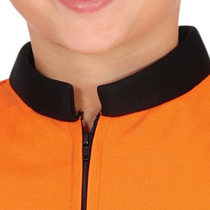 Combinaison d'astronaute orange enfant