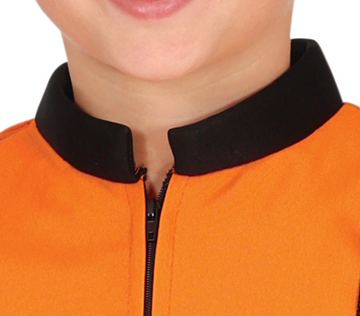 Combinaison d'astronaute orange enfant