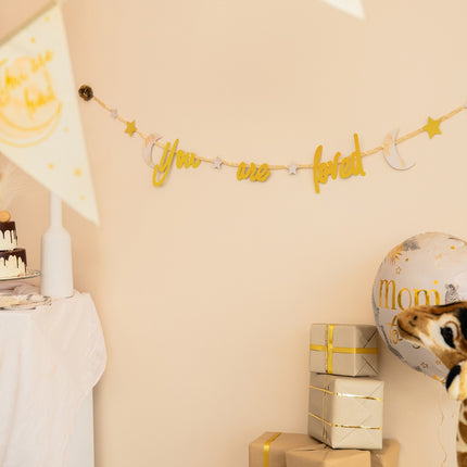 Guirlande de lettres de naissance Safari 2.5m