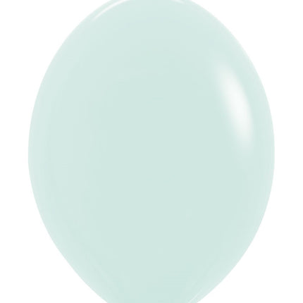 Ballons Pastel Vert Mat 30cm 50pcs