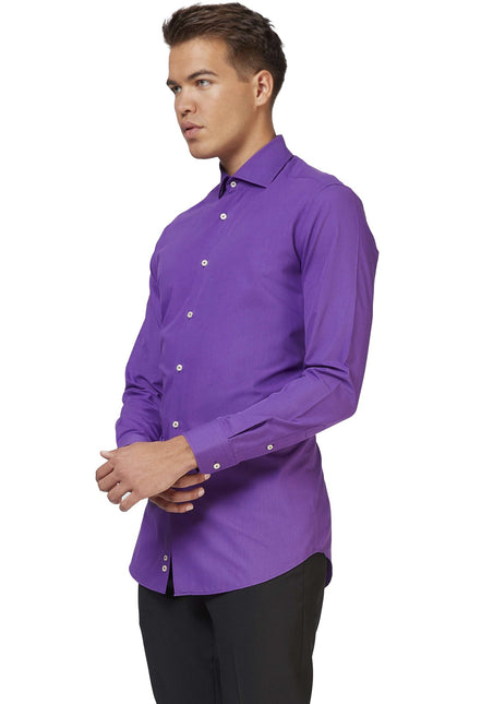 Chemise violette hommes <tc>OppoSuits</tc>