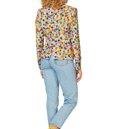 Party Confetti Blazer Ladies <tc>OppoSuits</tc>