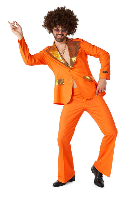 Costume Disco Orange Hommes <tc>Suitmeister</tc>