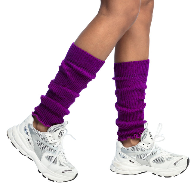 Jambières violettes