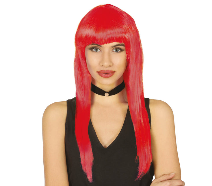 Perruque rouge Poney