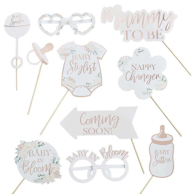 Photobooth Naissance 10pcs