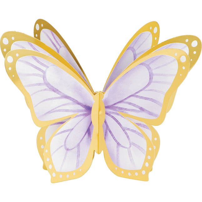 Décoration de table papillon 3pcs