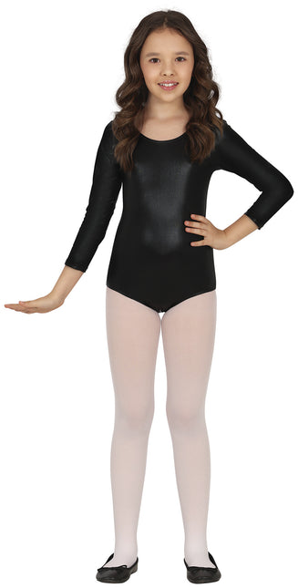 Justaucorps Black Girl Metallic