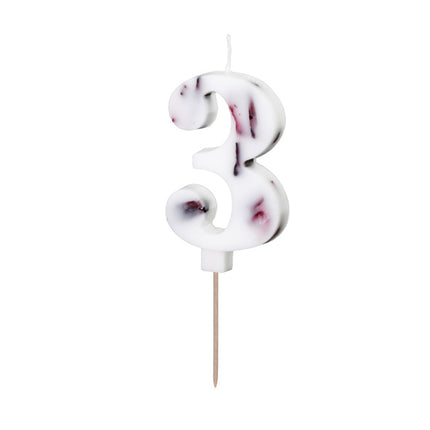 Pétales de bougie 3 ans 8cm