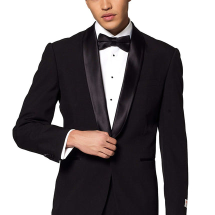 Smoking noir pour hommes <tc>OppoSuits</tc>