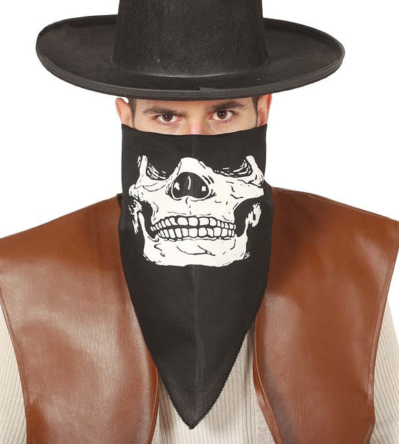 Crâne de mouchoir d'Halloween