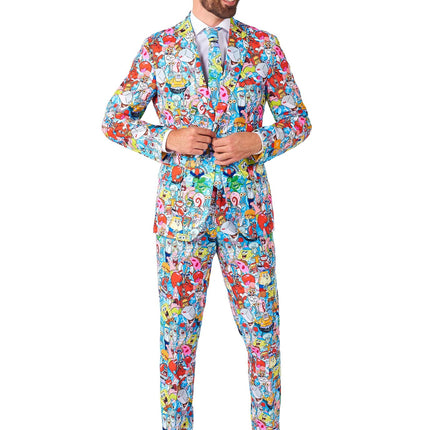 Costume de Bob l'éponge Hommes <tc>OppoSuits</tc>