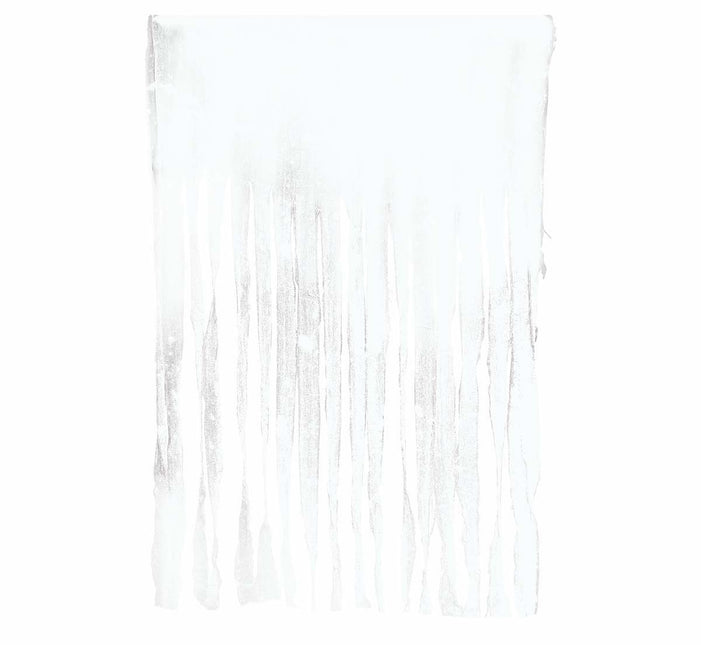 Rideau de porte blanc 2m