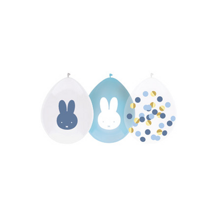 Ballons Miffy Bleu 30cm 5pcs