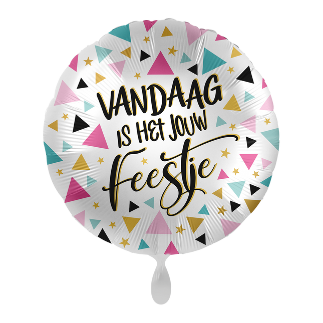 Ballon en hélium Aujourd'hui, c'est ta fête