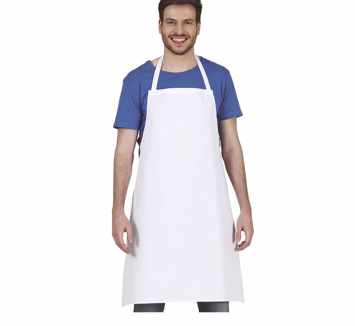 Tablier de chef blanc