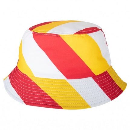 Chapeau de pêcheur Rouge/Blanc/Jaune