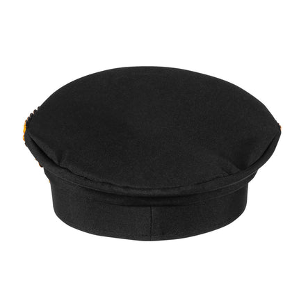 Casquette pailletée d'or