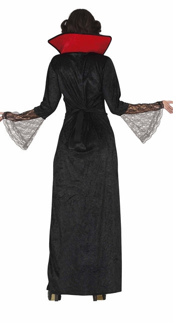Costume d'Halloween Vampire Dames Rouge