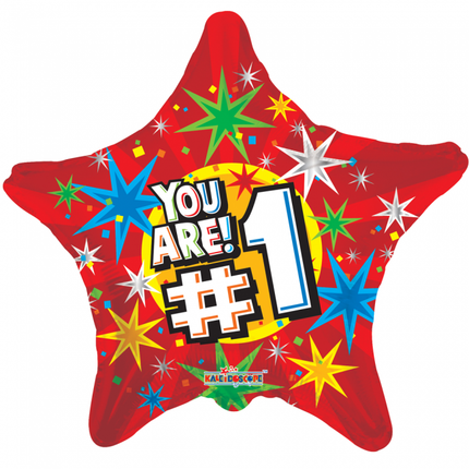 Ballon à l'hélium Star You Are ! #1 45cm vide