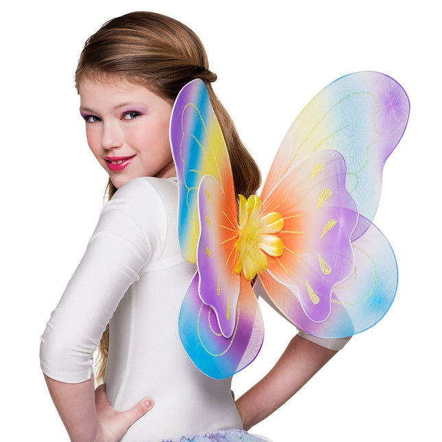 Ailes colorées Iris 44cm