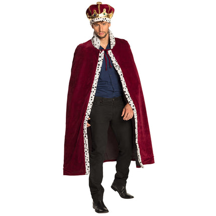 Chapeau et cape Majesty 1.4m