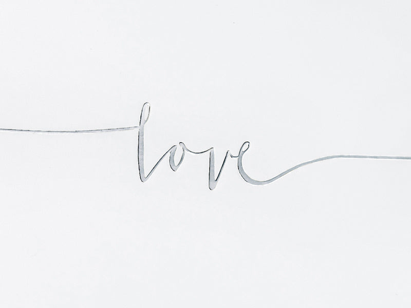 Livre d'or Love White 24cm