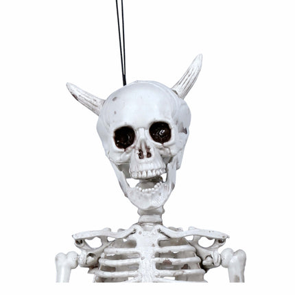 Décoration suspendue d'Halloween Diable Squelette 40cm