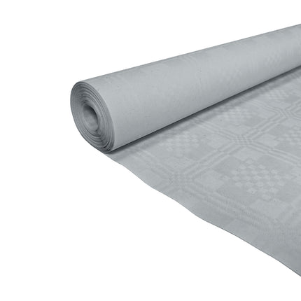 Nappe en papier argentée 6m