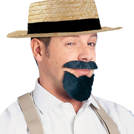 Chapeau avec bandeau noir