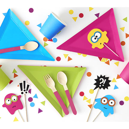 Décor de gâteau Monster 20.5cm 6pcs