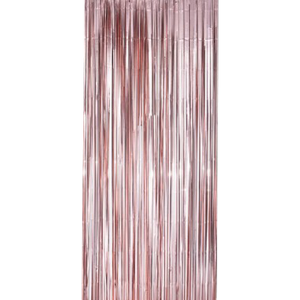 Film de rideau de porte or rose 2,4 m