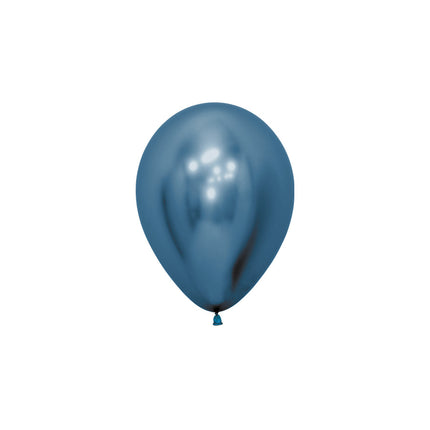 Ballons de baudruche Reflex Blue 12cm 50pcs