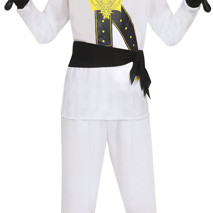 Costume de ninja garçon blanc