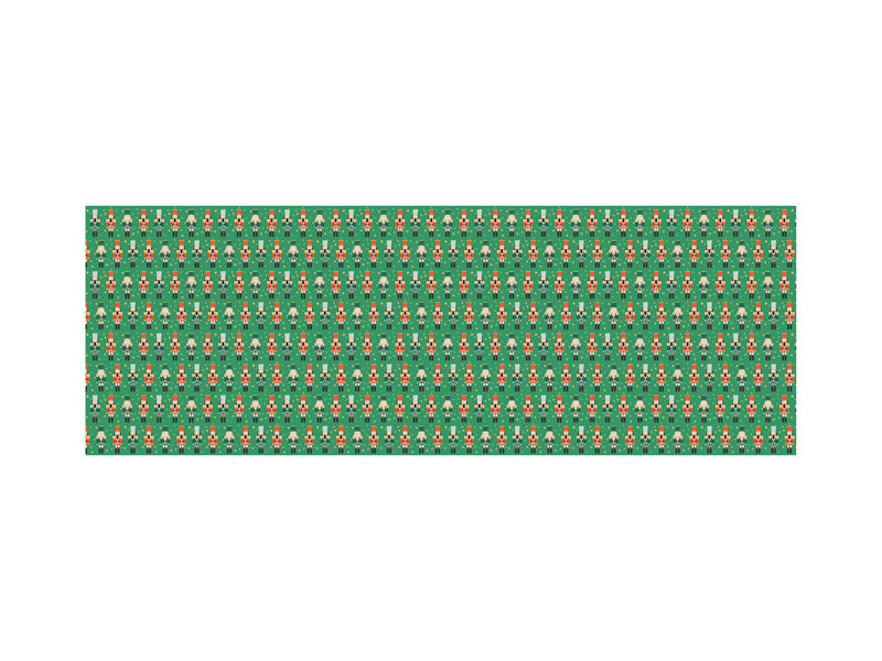 Casse-noisettes de Noël en papier 2m