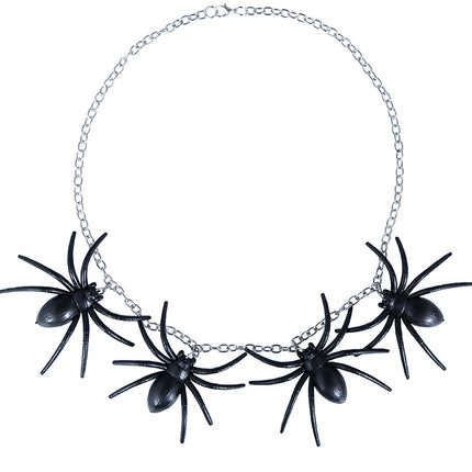 Collier d'Halloween Araignées