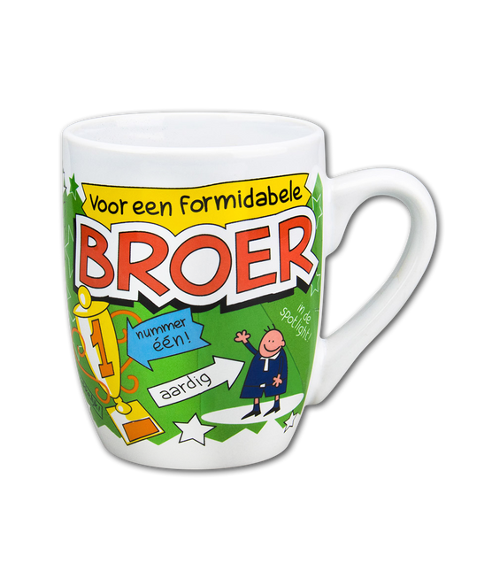 Mug Brother 12cm