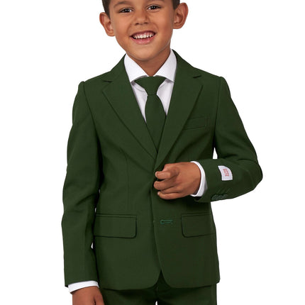 Costume vert foncé Garçon <tc>OppoSuits</tc>
