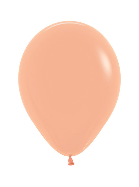 Ballons Peach Blush 25cm 100pcs