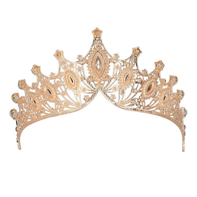 Couronne de princesse en métal doré