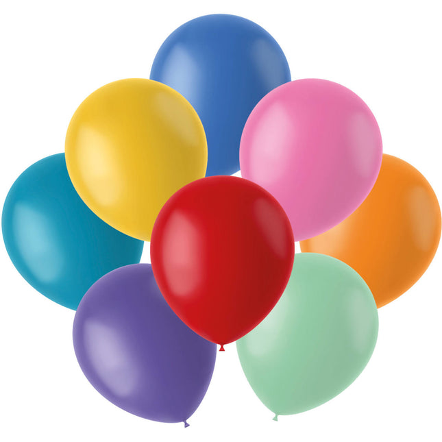Ballons colorés 23cm 50pcs